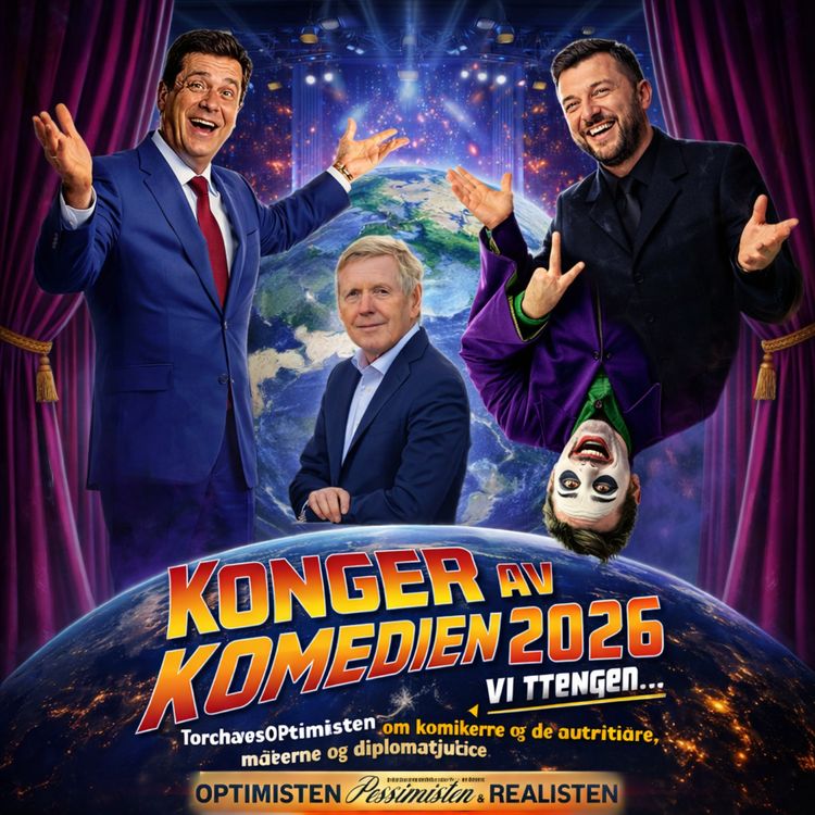 cover art for TORSDAGSOPTIMISTEN! Komikerne er konger, forhandlingene vanskelige og håp med Kåre og Gjermund 