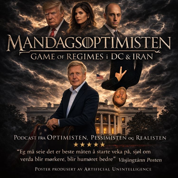 cover art for MANDAGSOPTIMISTEN: Iran-fronten, splittelse i Trumps regjering og Ukrainas overraskelse