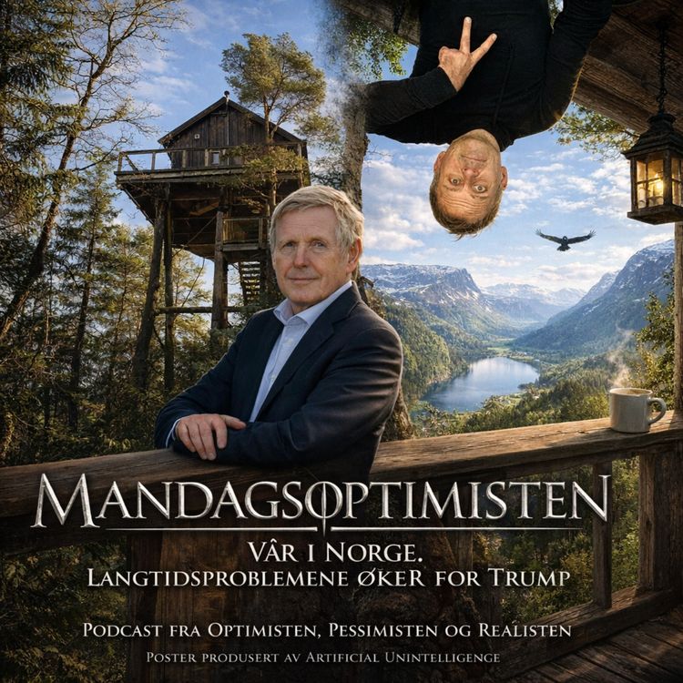 cover art for MANDAGSOPTIMISTEN: Kort om Iran, Økonomien og Muellers død