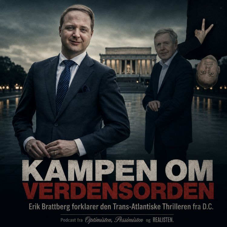 cover art for Trump & Europa. Kampen om den nye verdensorden med ERIK BRATTBERG fra BRZEZINSKIGLOBAL