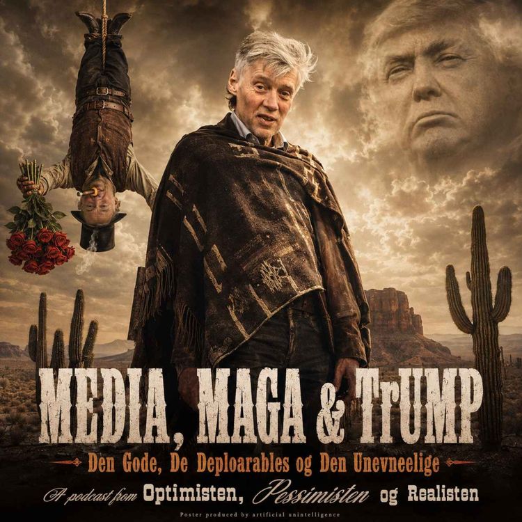 cover art for The Media, The Makta & The Trump med ANDERS GIÆVER