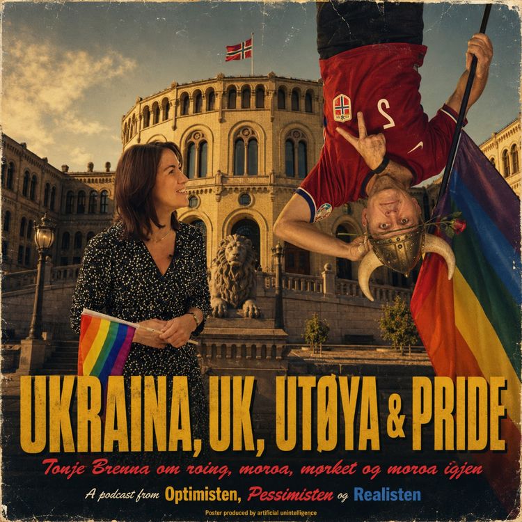 cover art for Tonje Brenna om roinga, Ukraina, hatet og håpet