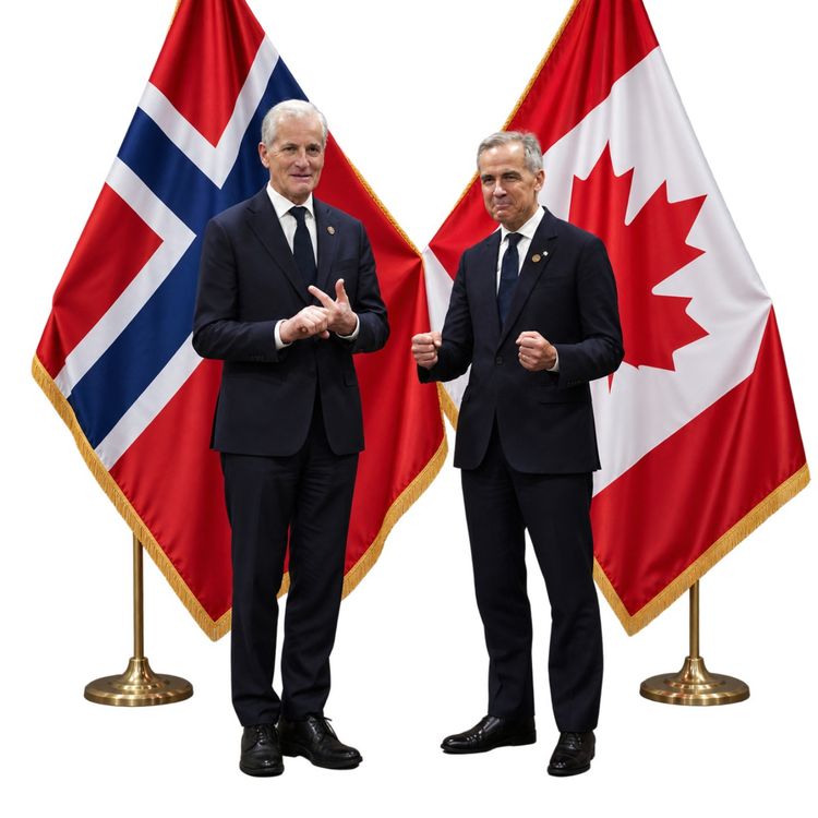 cover art for Mandagsoptimisten kort: Canada, Støre, dansk triumf og Trumps komplekser