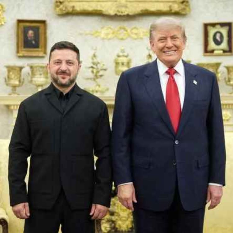 cover art for FredagsOptimisten del 1: USA & Ukraina, moro og mørke