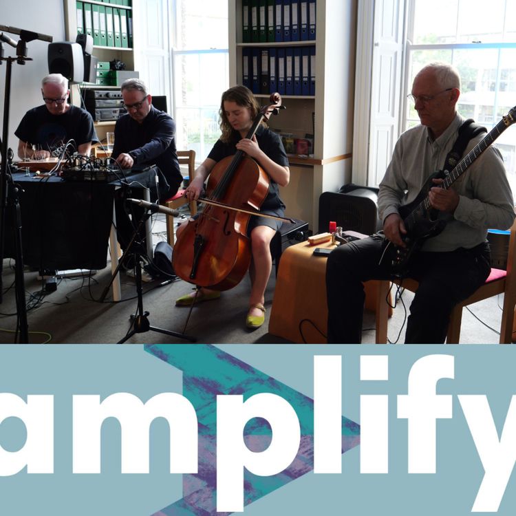 cover art for amplify #125 – John Godfrey and Quiet Music Ensemble