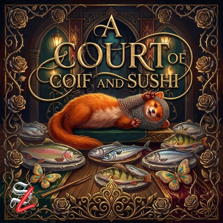 cover art for #540 - A Court of Coif and Sushi