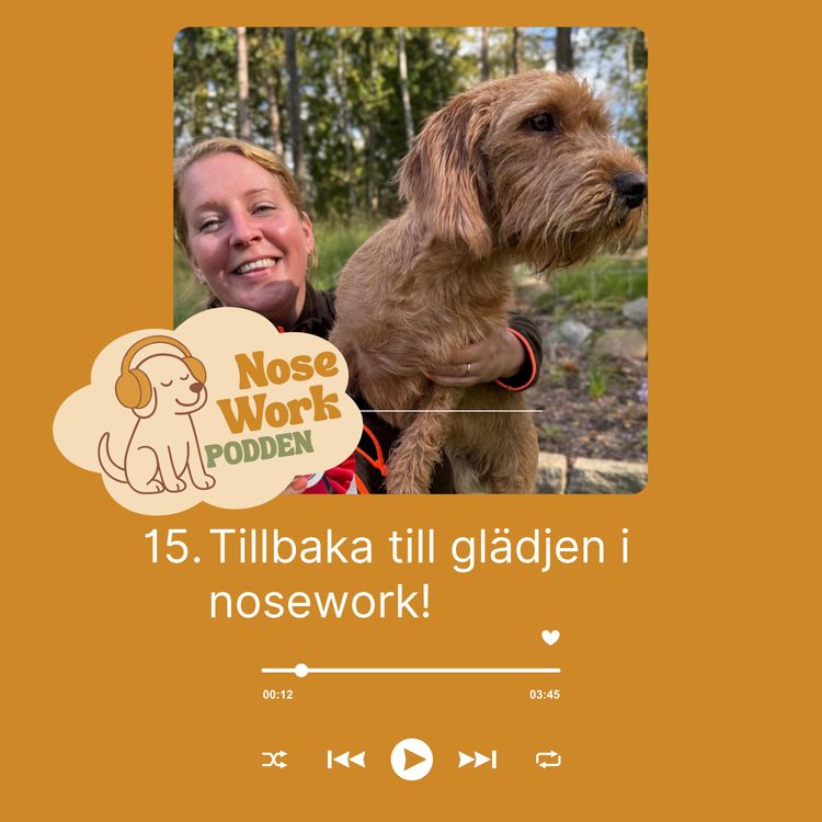 cover art for 15. Tillbaka till glädjen i nosework!
