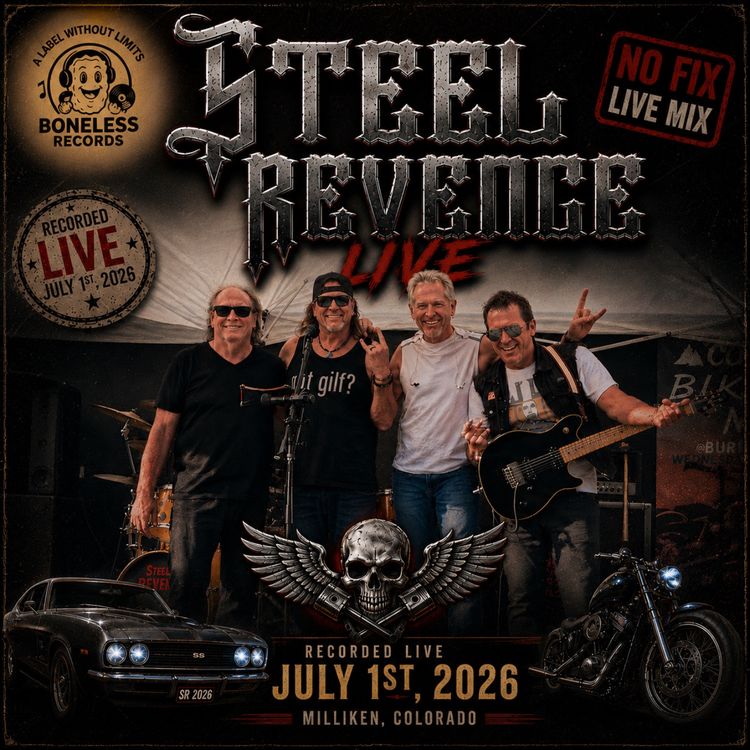 cover art for Steel Revenge Live
