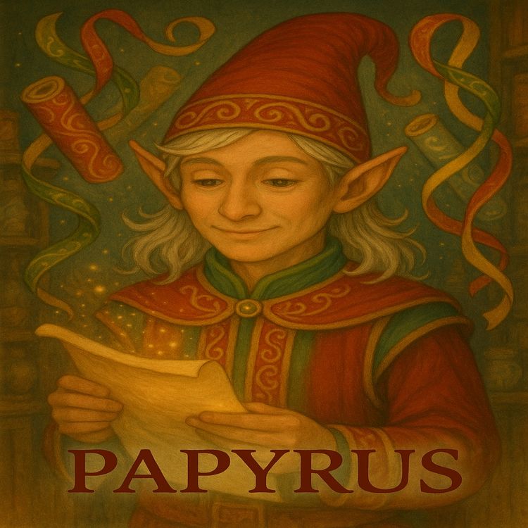cover art for Aventia - La Véritable Histoire du Père Noël Chapitre 7 La salle des papiers enchantés 