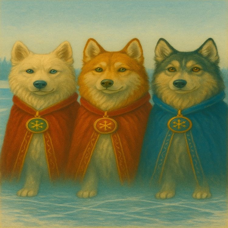 cover art for Aventia - La Véritable Histoire du Père Noël Chapitre 11  Les Chiens de Noël