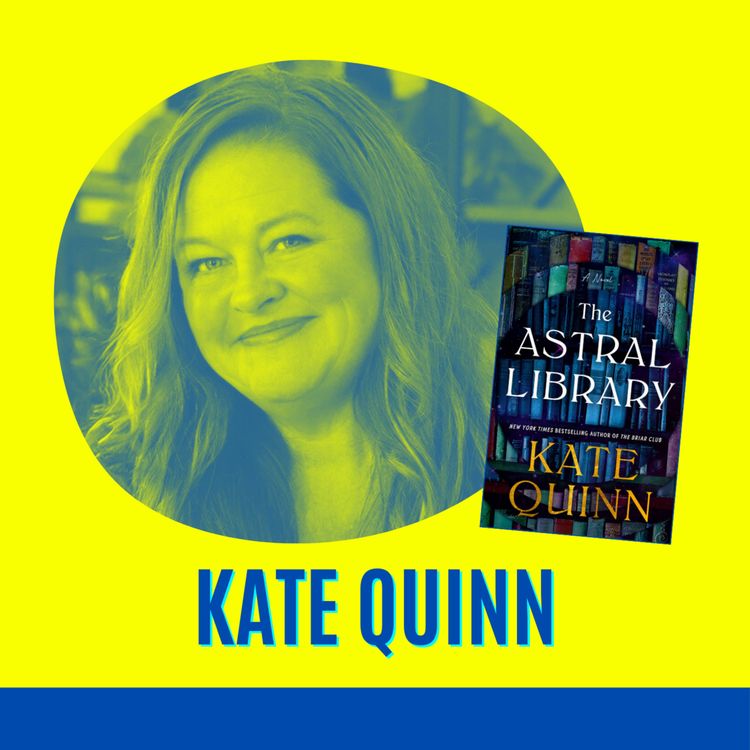 cover art for Kate Quinn, The Astral Library