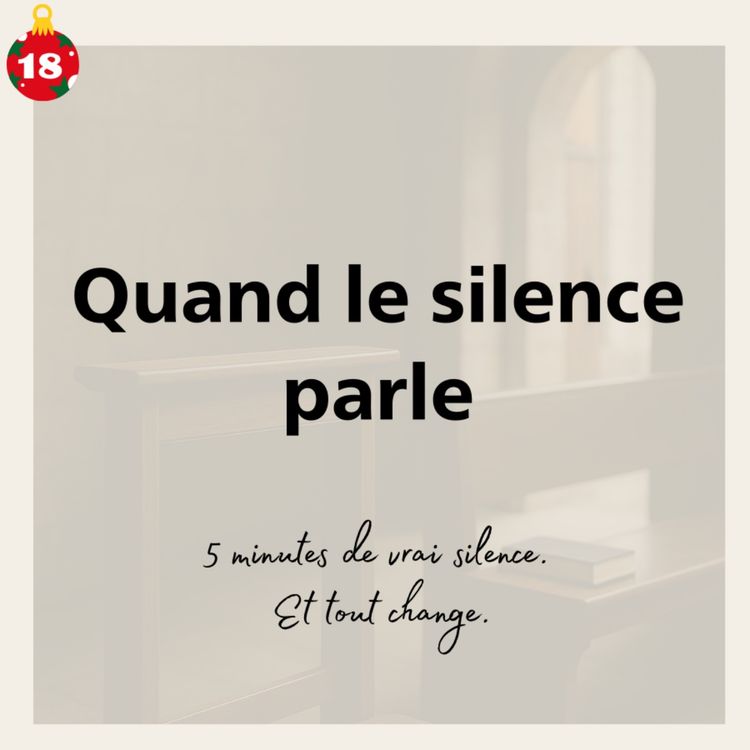cover art for Défi : 5 minutes de silence