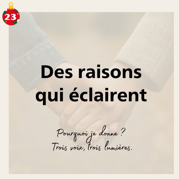 cover art for Pourquoi je donne ? : voix croisées