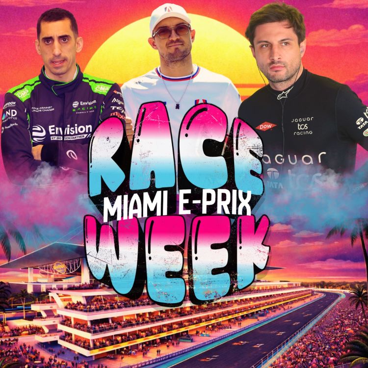 cover art for Miami E-Prix Prediction Show with Kyle & Corey
