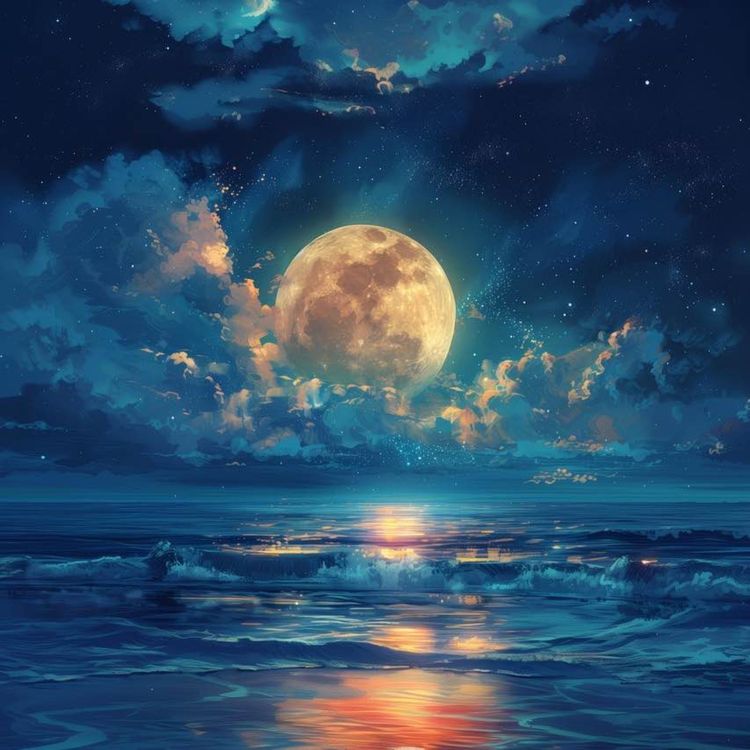 cover art for 月の映し –  Das Spiegelbild des Mondes im Wasser