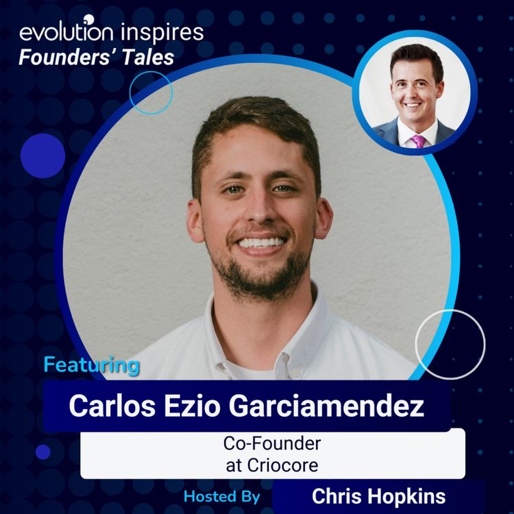 cover art for Founders’ Tales – Building Bioprinted Tissue Models for the Future of Drug Discovery with Criocore