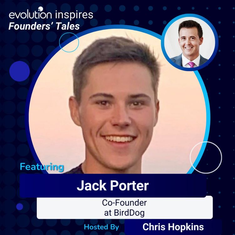 cover art for Founders' Tales - From Pivot to Profit Building BirdDog in Sales Tech