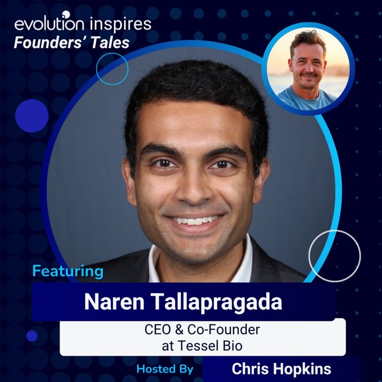 cover art for Founders' Tales - Simulating Human Biology with AI to Transform Drug Discovery