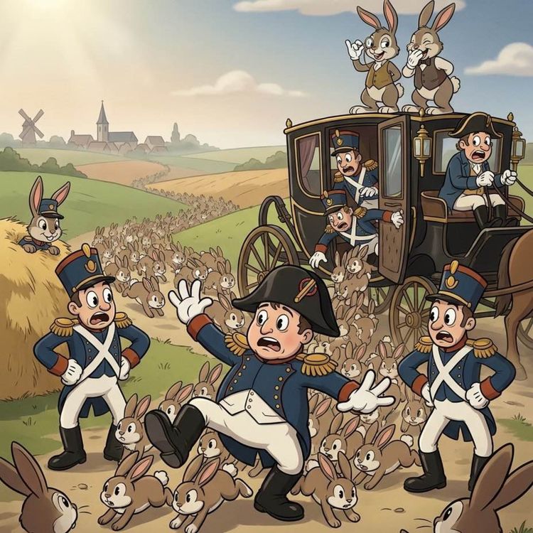 cover art for Napoleon's Rabbit Attack