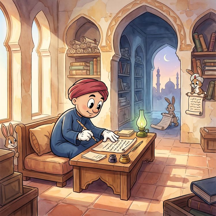 cover art for Al-Khwarizmi: The Father of Algebra