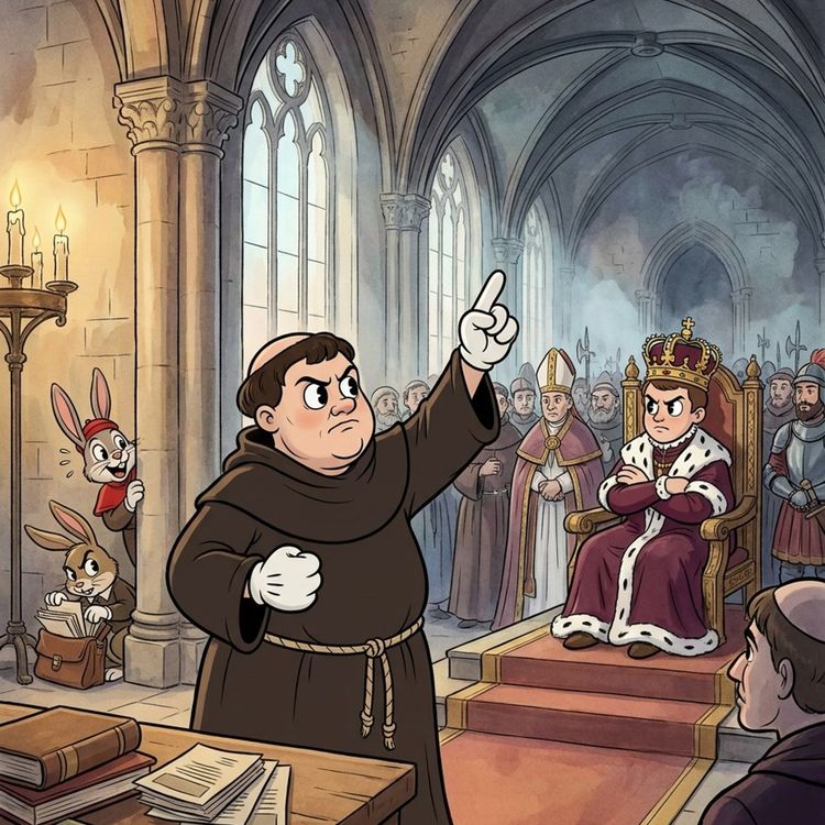 cover art for Here I Stand: Martin Luther at Worms