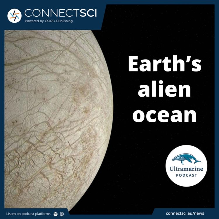 cover art for Earth's alien ocean