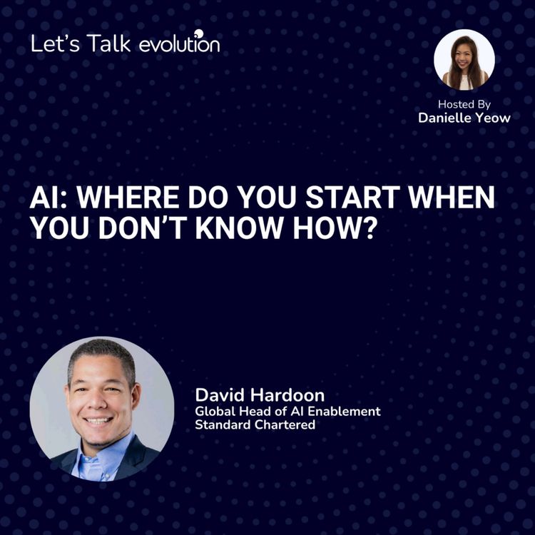 cover art for Let's Talk Evolution #1 - AI: Where Do You Start When You Don’t Know How?