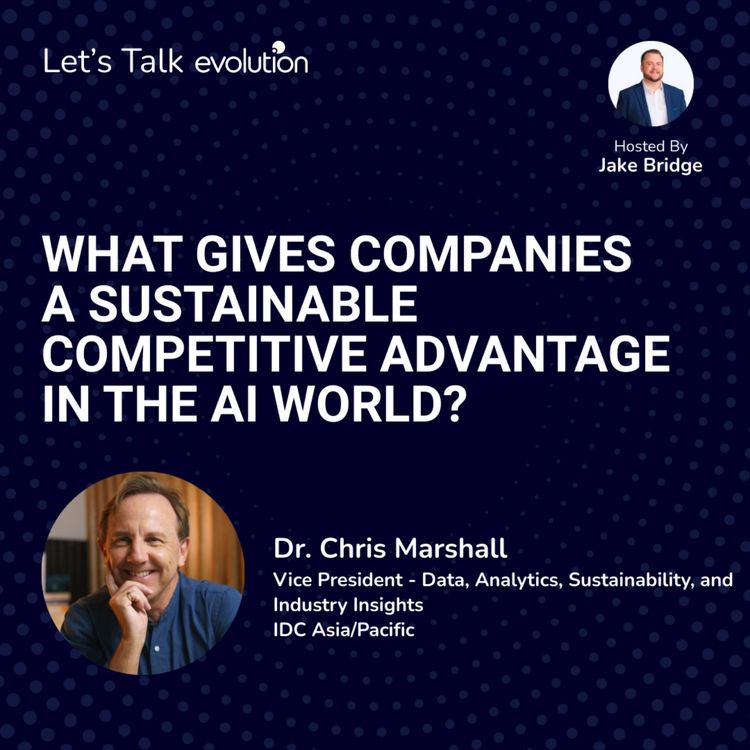 cover art for Let's Talk Evolution #20 - What Gives Companies a Sustainable Competitive Advantage in the AI World?