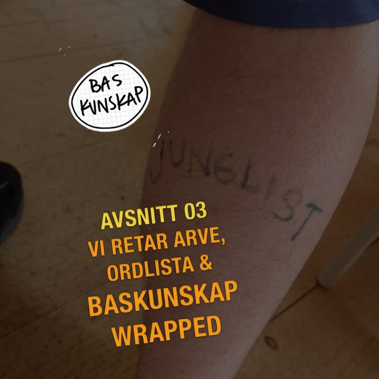 cover art for 03. Vi retar Arve, ordlista & Baskunskap Wrapped
