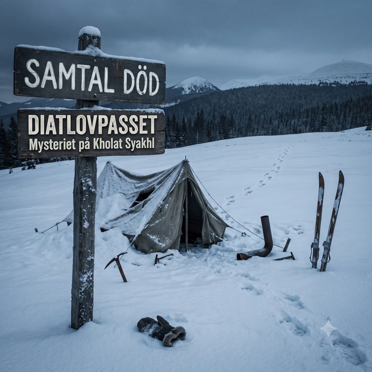 cover art for Mysteriet vid Diatlovpasset