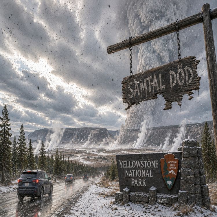 cover art for Om Yellowstone vaknar