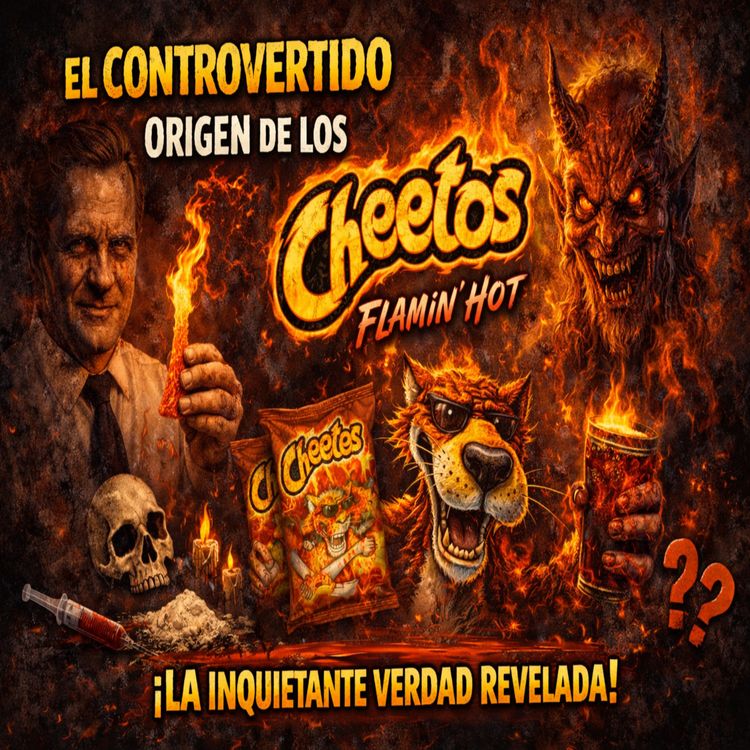 cover art for Entonces, ¿Quién creó los Cheetos Flaming Hot?