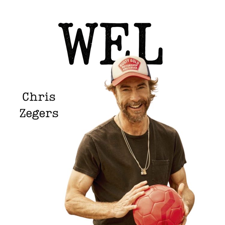 cover art for Chris Zegers over bizar toeval en geluk, zijn boek Geluksvogel en op stap met Frank Rijkaard?