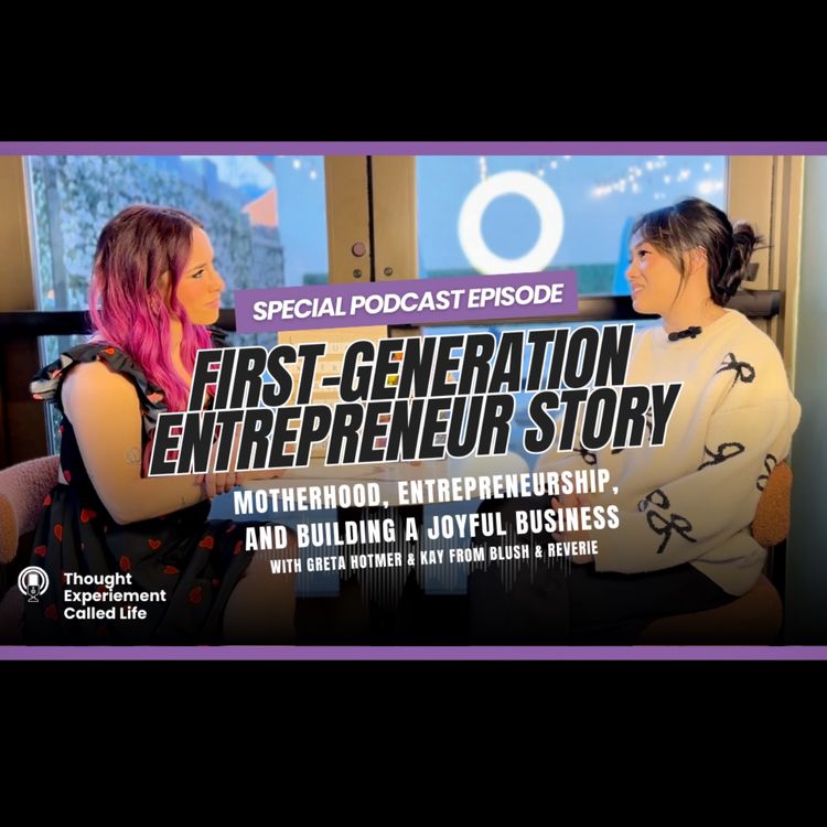 cover art for Motherhood, Entrepreneurship, and Building a Joyful Business - First Generation Entrepreneur Story