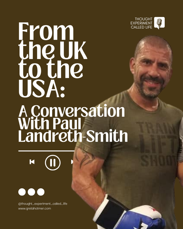 cover art for From the UK to the USA: Former British Police Officer, Counterterrorism Firearms Instructor & Operator, Paramedic, Martial Artist, Rescue Dog Dad, & Compassionate Human