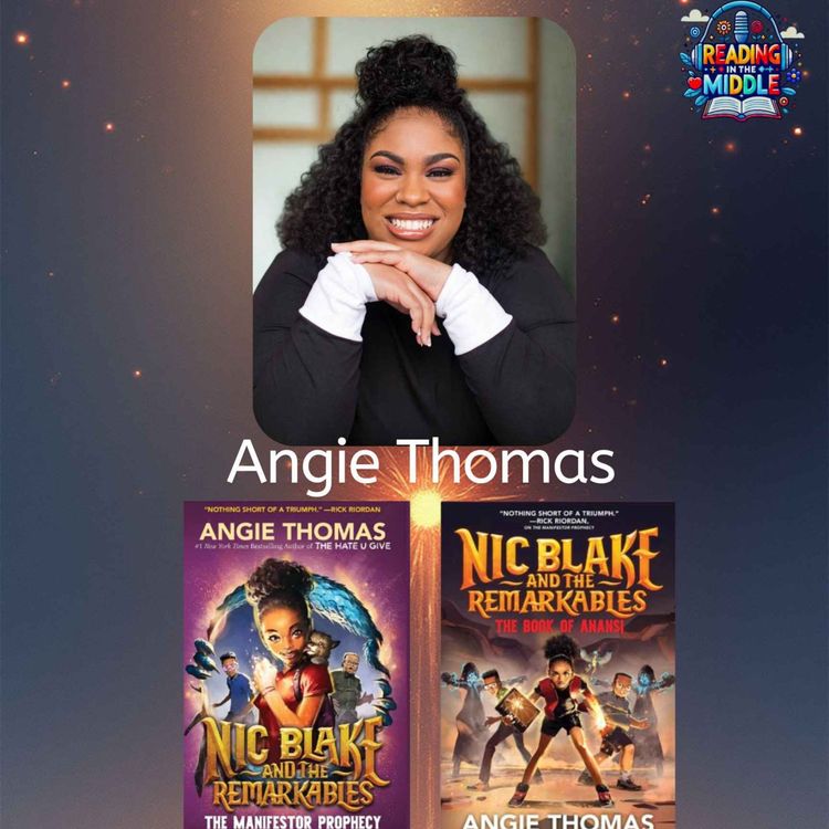 cover art for Talking middle grade books with celebrated author Angie Thomas