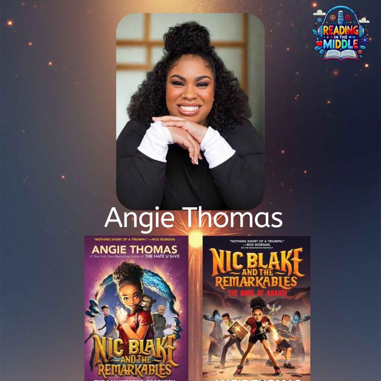 cover art for Talking middle grade books with celebrated author Angie Thomas