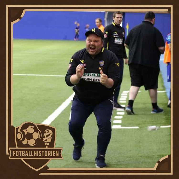 cover art for Fotballhistorien med Vidar Johnsen