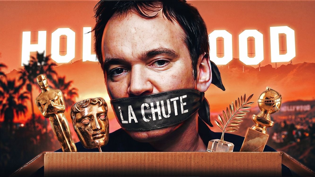 cover art for La chute de Quentin Tarantino !