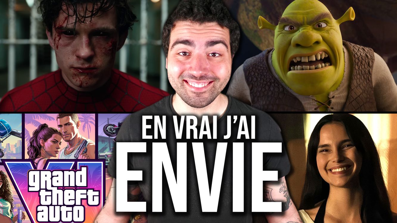 cover art for SPIDER-MAN BRAND NEW DAY et SHREK 5 bande-annonce ! (GTA VI, Obsession, Pluribus, Hexed ...)