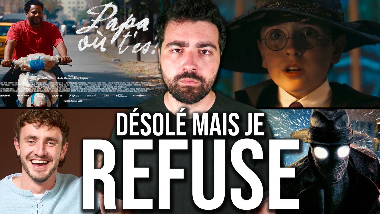 cover art for NICO m'invite à voir son film et HARRY POTTER bande-annonce ! (Paul Mescal accusé, Spider-Noir, James Bond ?)