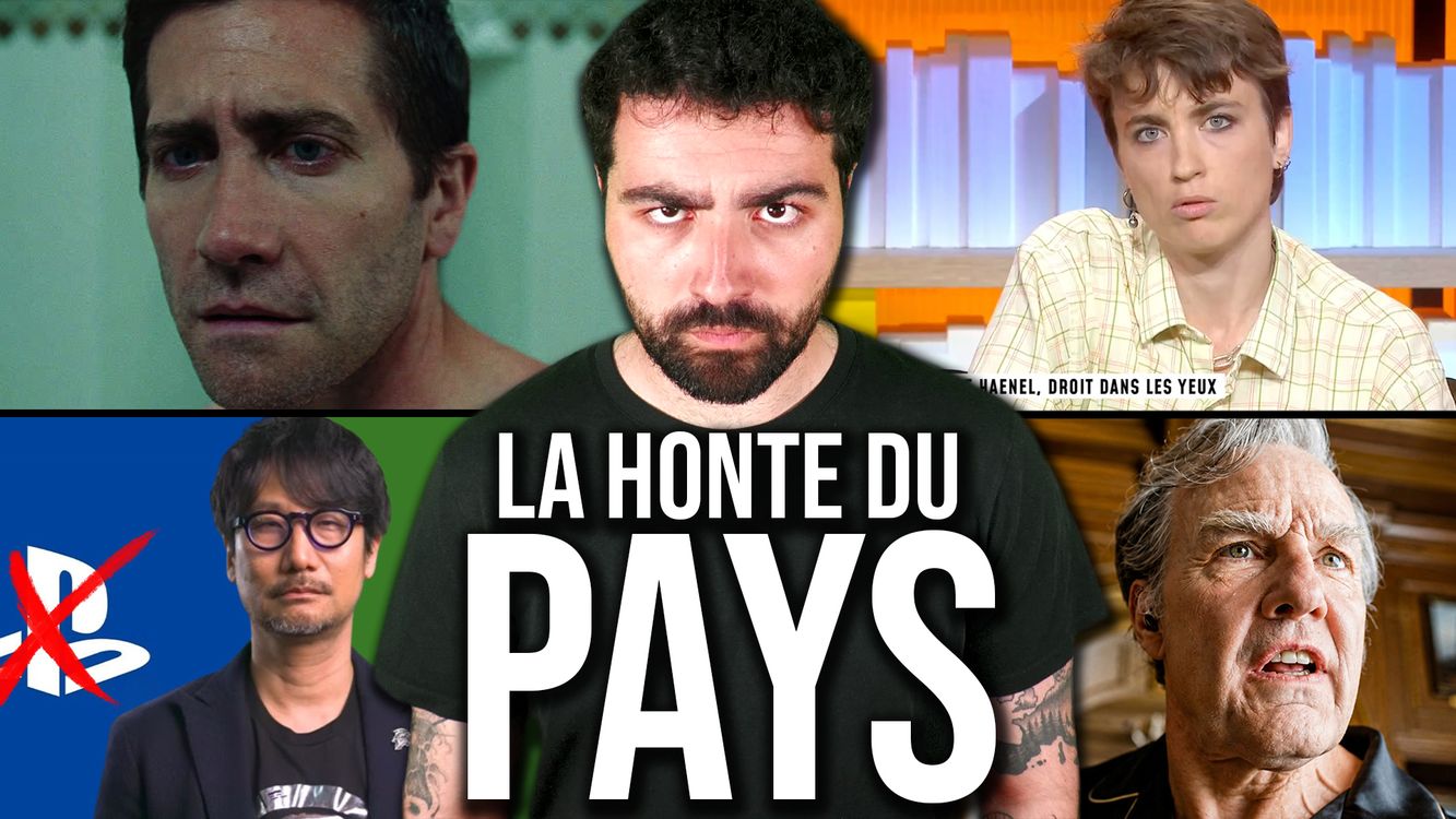 cover art for ADÈLE HAENEL censurée et JAKE GYLLENHAAL est libre ! (Playstation chute avec Kojima, Digger, Godzilla, Matt Pokora Oradour ...)