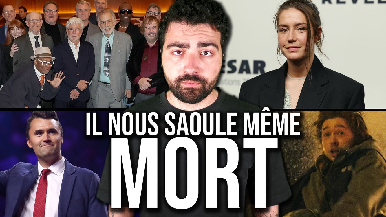 cover art for La photo LÉGENDAIRE et RESIDENT EVIL cartonne ! (Adèle Exarchopoulos RN politique, Cliff Booth bande-annonce, Daredevil annulé, Charlie Kirk ...)