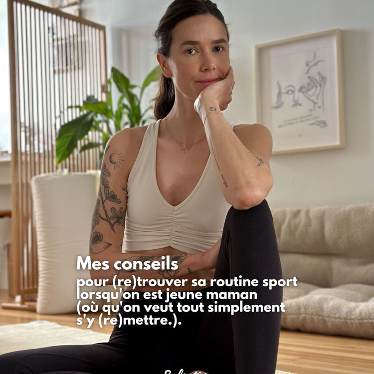 cover art for SOLO - Mes conseils pour (re)trouver sa routine sport lorsqu'on est jeune maman (où qu'on veut tout simplement s'y (re)mettre.).