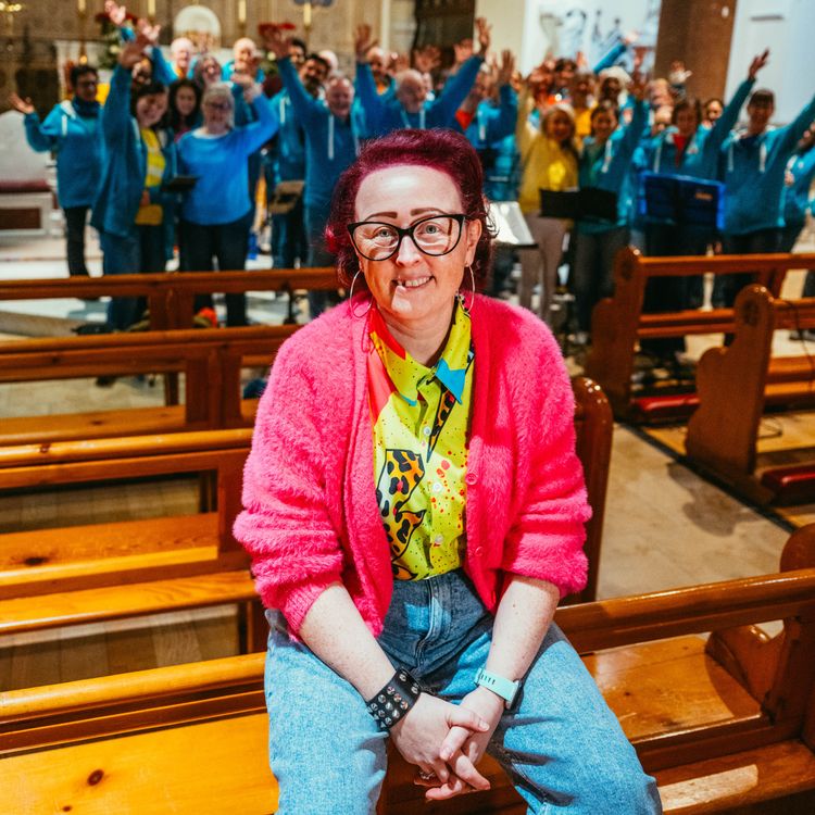 cover art for 49/365: Keara Sheeran, St Joseph's Church, Galway City.