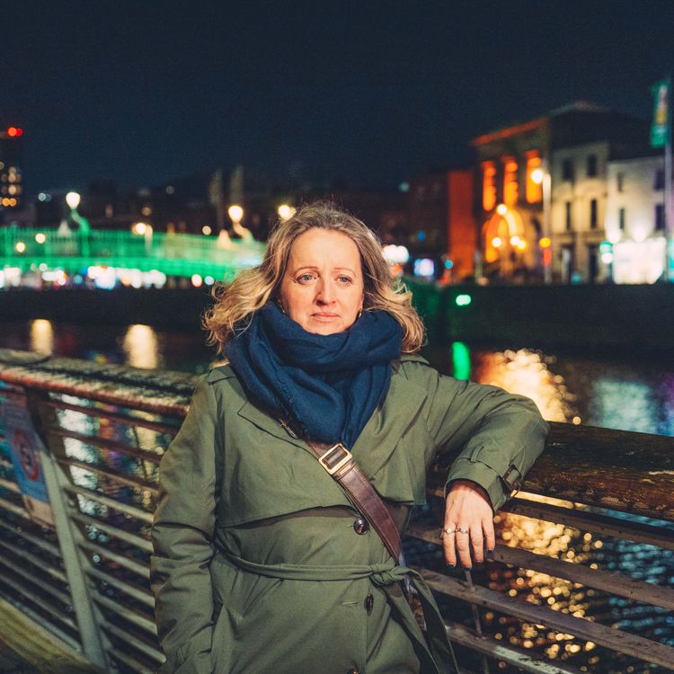 cover art for 84/365: Lisa Walsh at the Liffey, Dublin City Centre