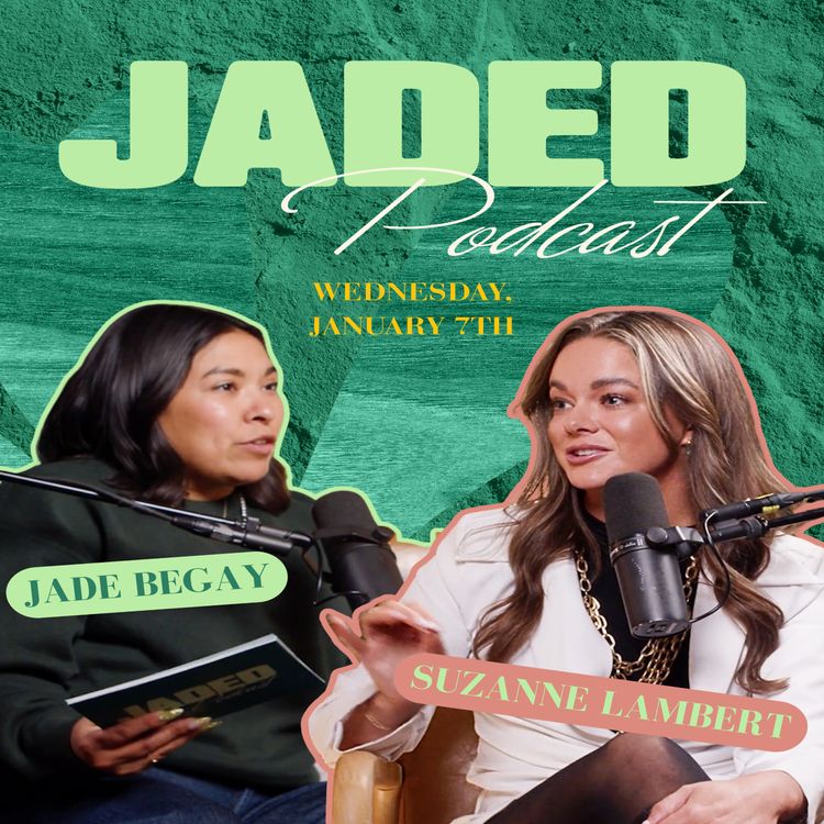 cover art for JADED by the Internet: Suzanne Lambert on Political Comedy & Online Hate
