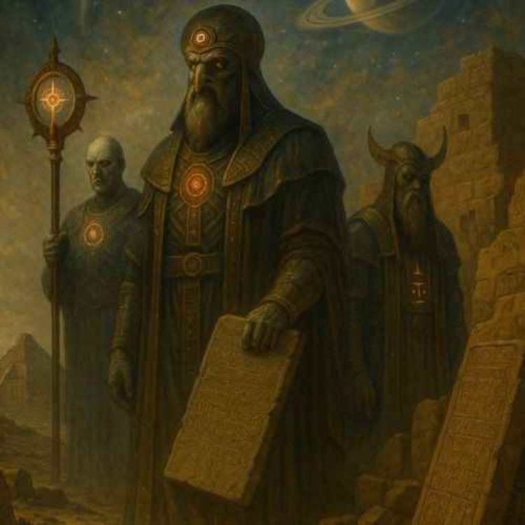 cover art for The Watchers and the Anunnaki – Gods or Extraterrestrial Beings