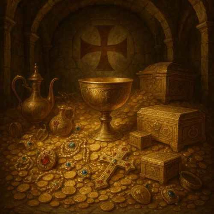 cover art for The Knights Templar’s Lost Treasure