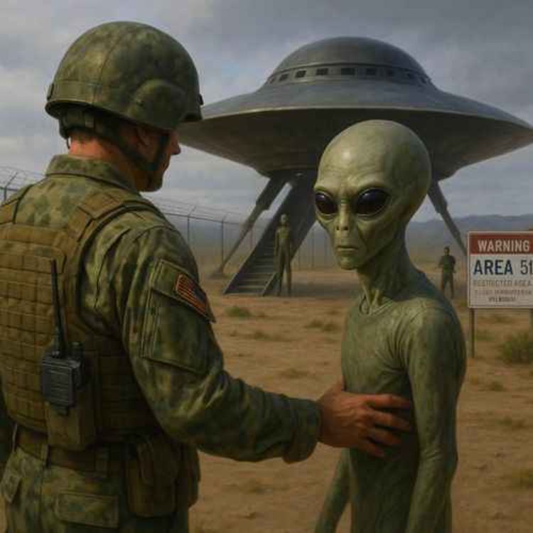 cover art for Area 51 – The Base Said to Store Crashed UFOs